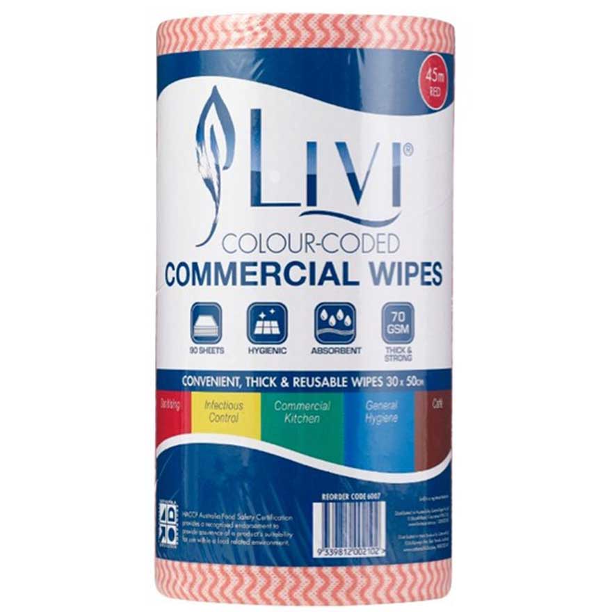 Commercial Wipes - Livi