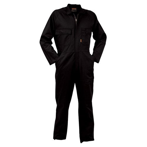 Overall - Cotton - Zip - Black