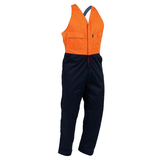 Overall - Easy Action - Zip - Orange/Navy