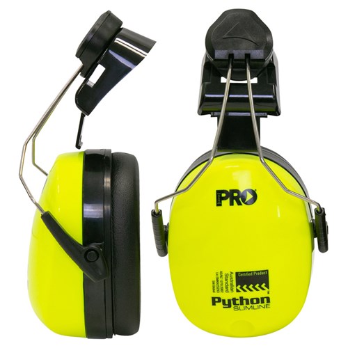 Python Slimline Hard Hat Earmuffs - Class 5